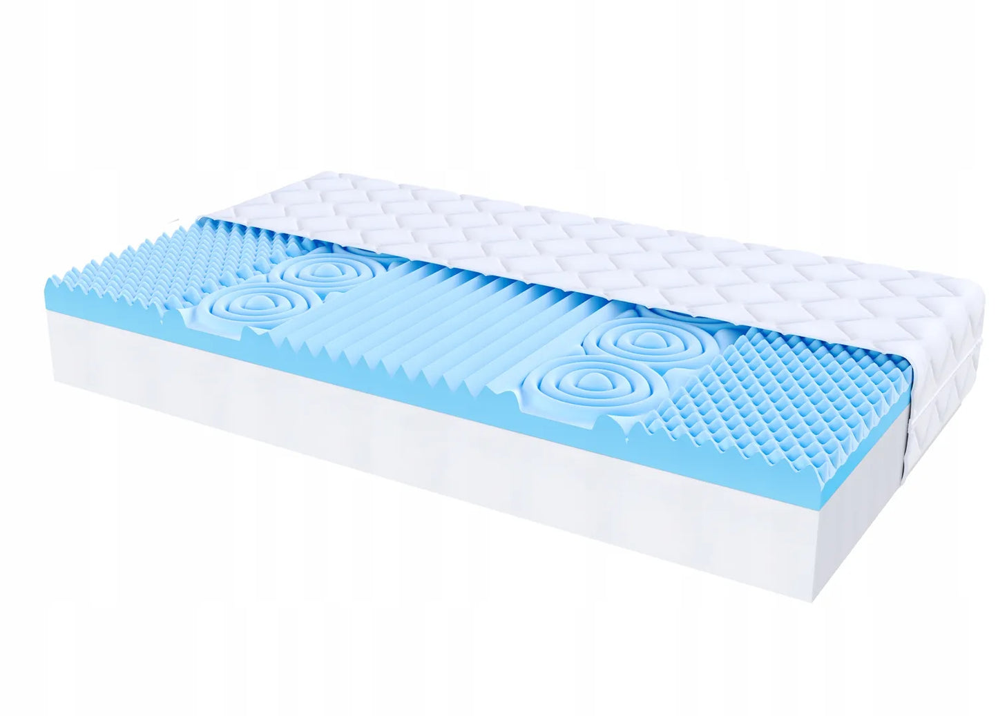 Materac Tabu Senior 160x200 Pianka HR 17cm H4/H5