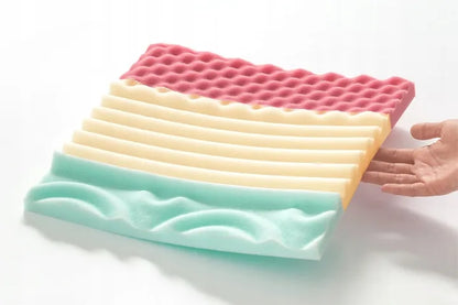 Materac nawierzchniowy 90x200 masujący profilowany 8cm topper