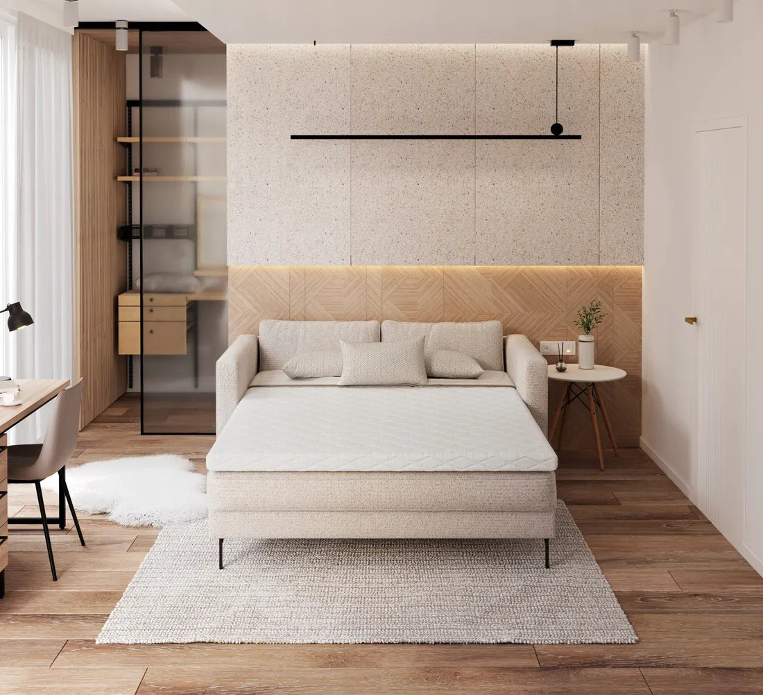 Materac nawierzchniowy 180x200 masujący profilowany 8cm topper