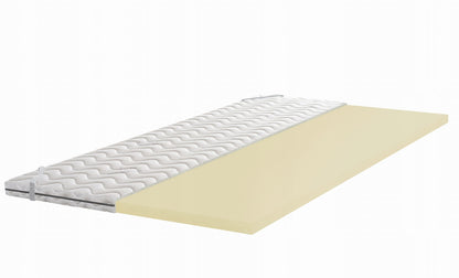 Materac nawierzchniowy H2 Topper 160x200 z pianki termoplastycznej Visco Memory
